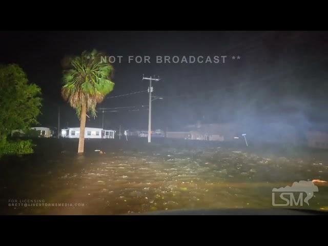 10-09-2024 Venice, FL - Hurricane Milton - High Winds - Storm Surge - Debris