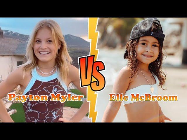 Elle McBroom (The ACE Family) VS Payton Delu Myler Transformation  New Stars From Baby To 2023