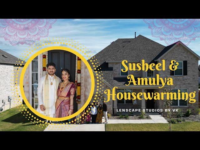 Susheel & Amulya Housewarming Highlights 4K | Dallas, TX, USA | Lenscape Studios By VK