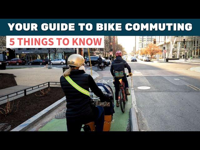 5 EASY Tips to Start Bike Commuting