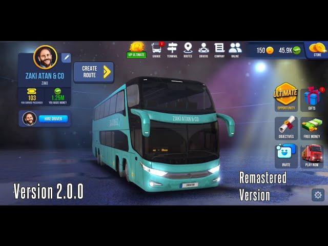 Bus Simulator Ultimate - New Update V2.0.0 Gameplay