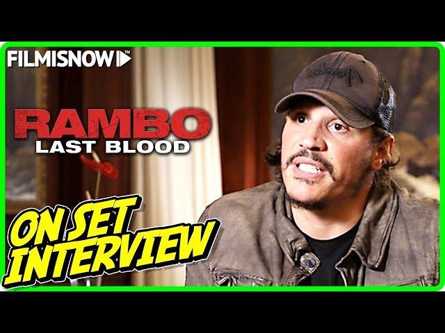 RAMBO: LAST BLOOD | Sergio Peris-Mencheta "Hugo Martínez" On-set Interview