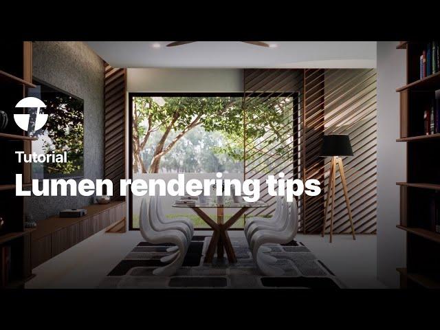 Lumen rendering tips | Twinmotion Tutorial