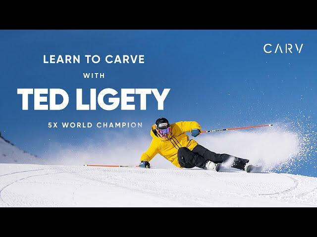 Learn to carve with Ted Ligety, 5x world champion | CARV