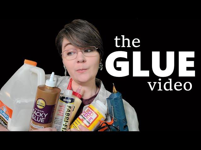 Glues that I Use (and why they're like Disney Villains)