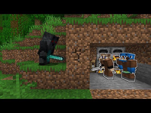 Minecraft Manhunt But The Hunter Is A Werewolf...