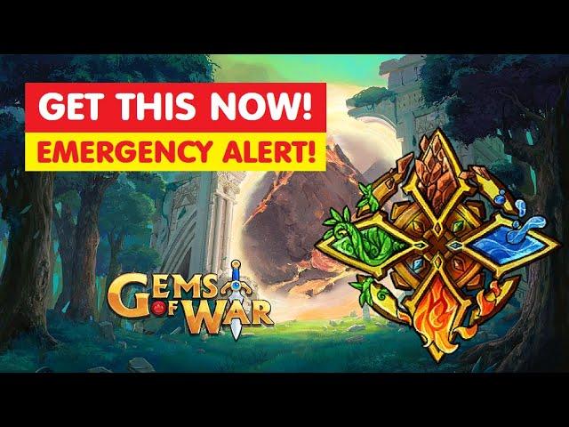 Gems of War DON'T MISS! Awesome NEW Weapon? GET THIS NOW!