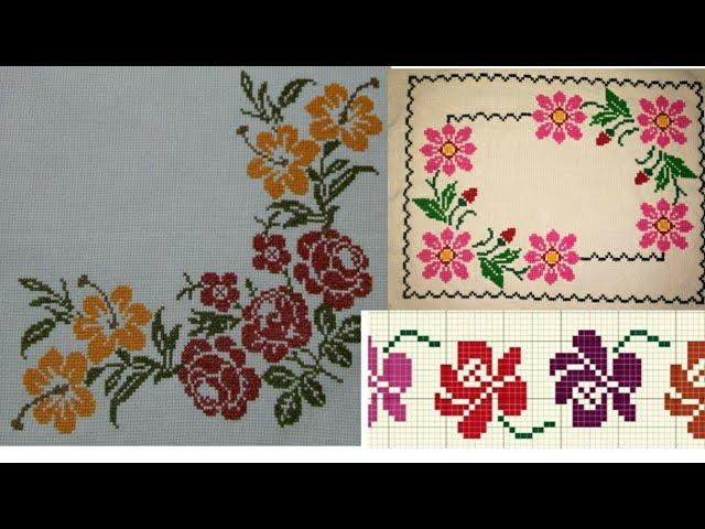 Latest Cross Stitch patterns.| Dusuti ka designs for everything.