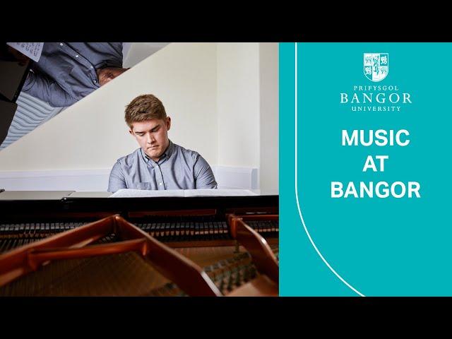 Studying Music at Bangor University