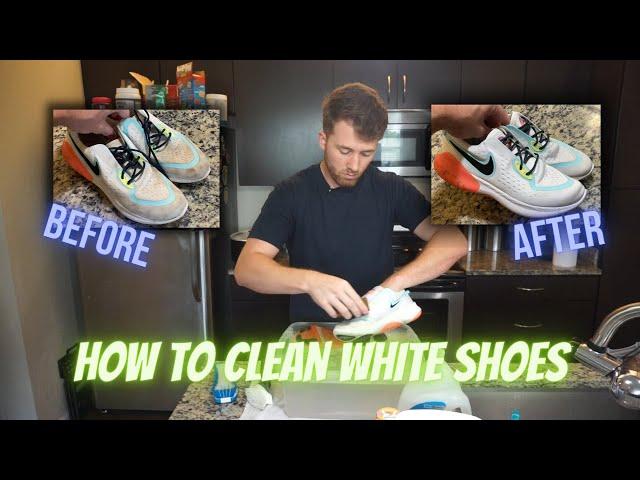 How to Clean White Shoes | Easy Method That Works!