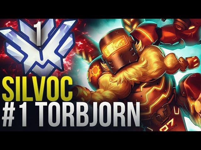 RANK 1 TORBJORN "SILVOC" - Overwatch Montage