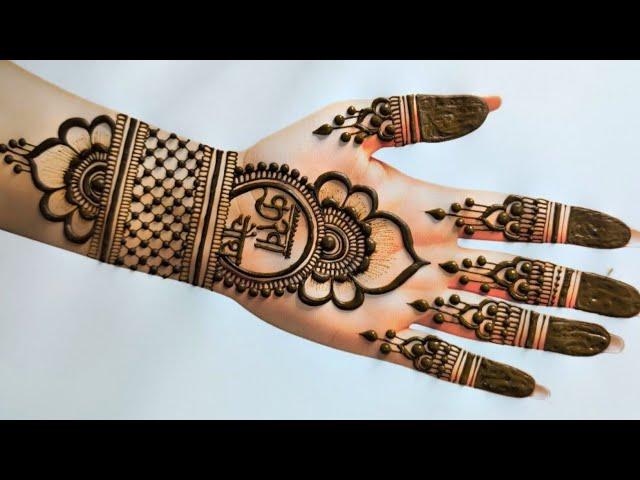 Karwa chauth 2024 Easy Mehndi design | Simple mehandi design | Mehandi ka design | Mehndi designs