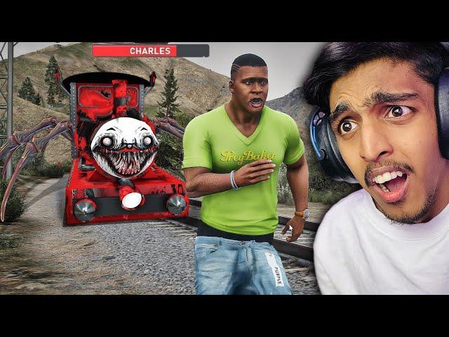 GTA 5 : Choo-Choo Charles Chased Me ..!!