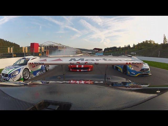 Onboard video SRT Viper GT3R Spa Francorchamps P4 to P1