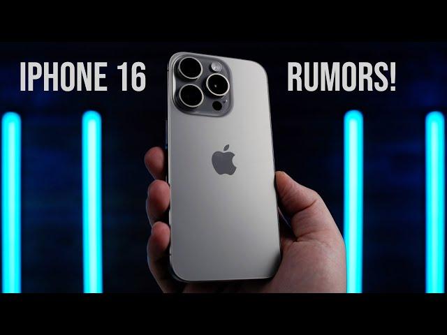 The BIGGEST iPhone 16 Leaks So Far - DEEP DIVE!