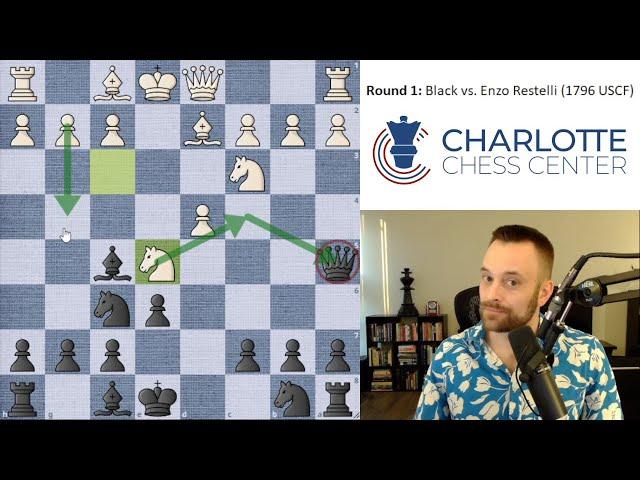 My Strategy against Lower-Rated Opponents | Round 1 Charlotte Rapid vs. 1796