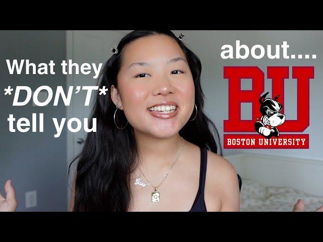 what they DON'T tell you about Boston University... (pros & cons of BU)