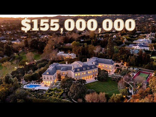 "The Manor" Listed for $155,000,000 | 594 S Mapleton Dr, Los Angeles