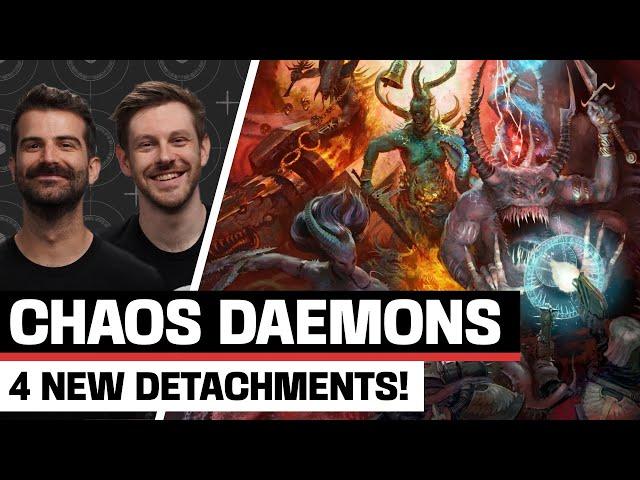 New Chaos Daemons Detachments First Look! | Warhammer 40K Grotmas Calendar