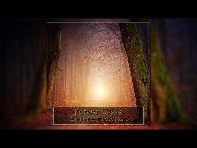 No Copyright Relaxing Fantasy Music // Forest Walk | Alexander Nakarada