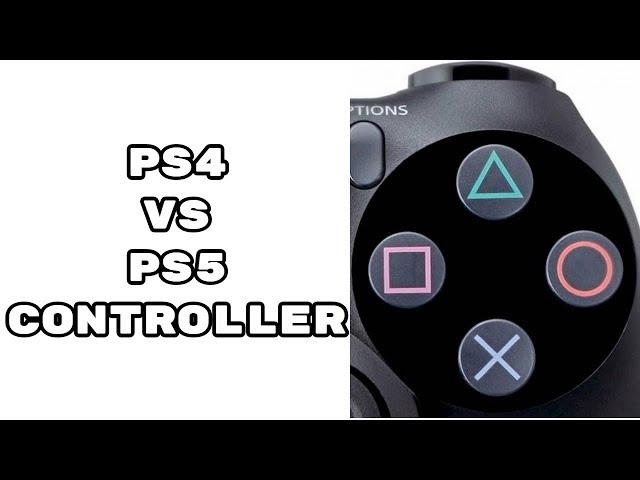 PS5 vs PS4 Controller Differences