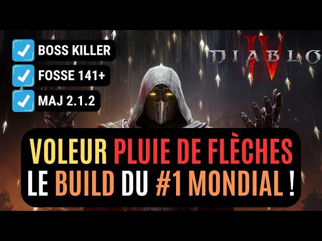 Le Build Voleur Pluie De Flèches Qui Arrosent Tout Sauf Des Plantes Dans Diablo 4 !