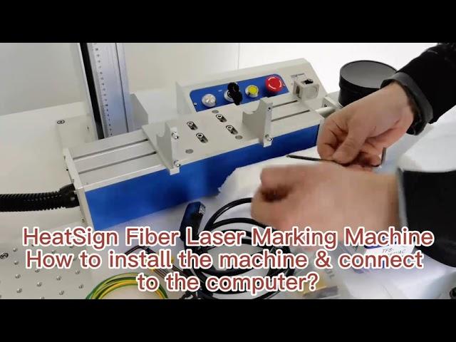 How to Install Stand cabinet Design Fiber Laser Marker Machine?  - HeatSign