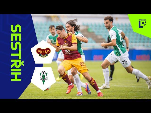 FK Dukla Praha - FK Jablonec | 0:2 | 10. 8. 2024 | HIGHLIGHTS