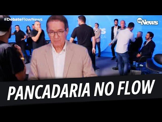 VEJA MOMENTO EM QUE MARÇAL É EXPULSO DE DEBATE E OCORRE AGRESSÃO NOS BASTIDORES DO DEBATE DO FLOW