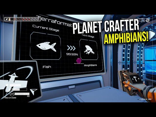 Planet Crafter: Day 23 - The Road to Amphibians!