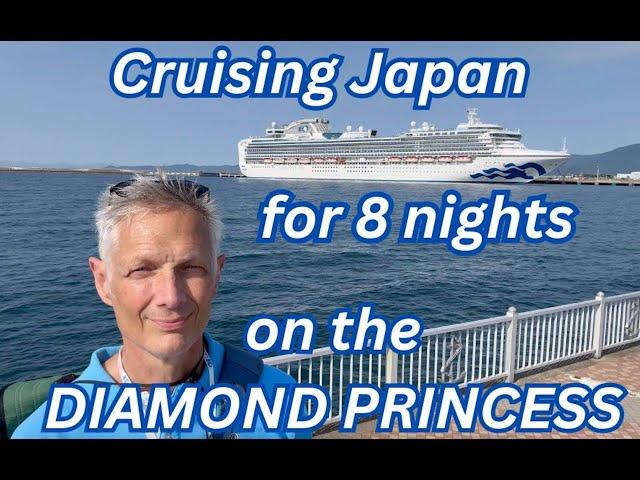 DIAMOND PRINCESS Japan Cruise 2024 In 4K