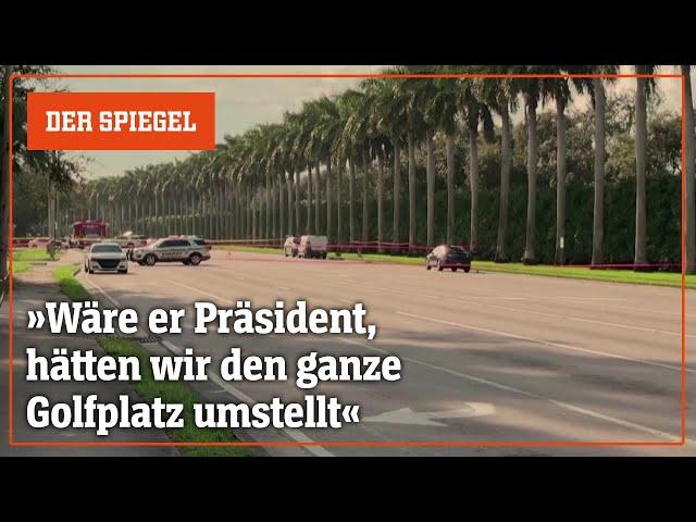 Schüsse auf Donald Trumps Golfplatz in Florida | DER SPIEGEL