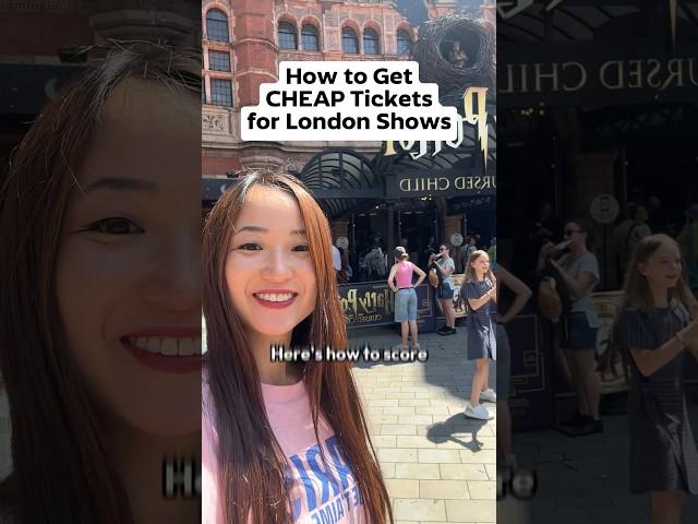 How to Get CHEAP TICKETS for London Shows 