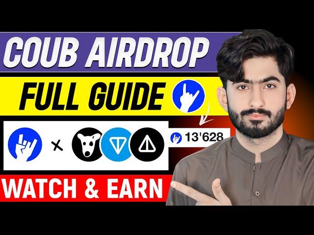 Coub Telegram Airdrop Step By Step Guide | Coub Notcoin Dogs Project