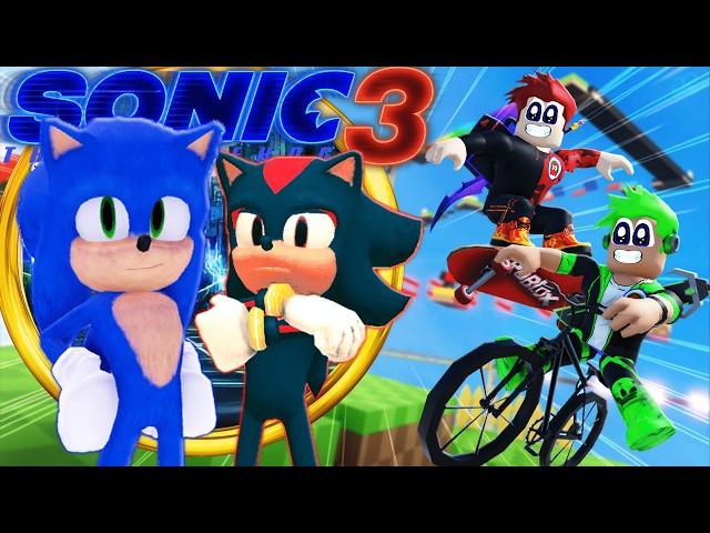 We 100% Completed The OFFICIAL Sonic Movie 3... Roblox Event?!