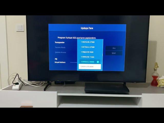 Samsung tv yeni kanal ekleme