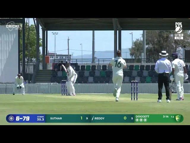 Brendan Doggett's six wickets against India A