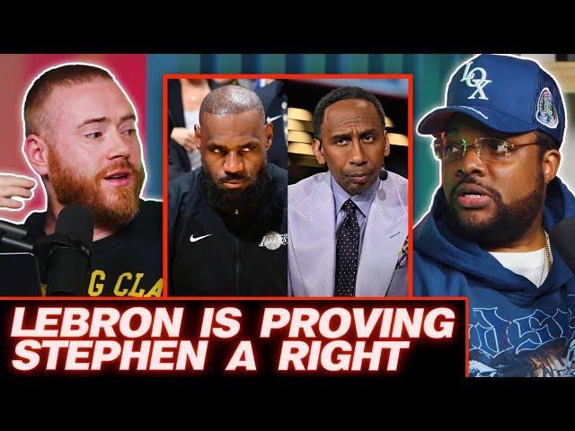 Lebron James CONFRONTS Stephen A. Smith | NEW RORY & MAL