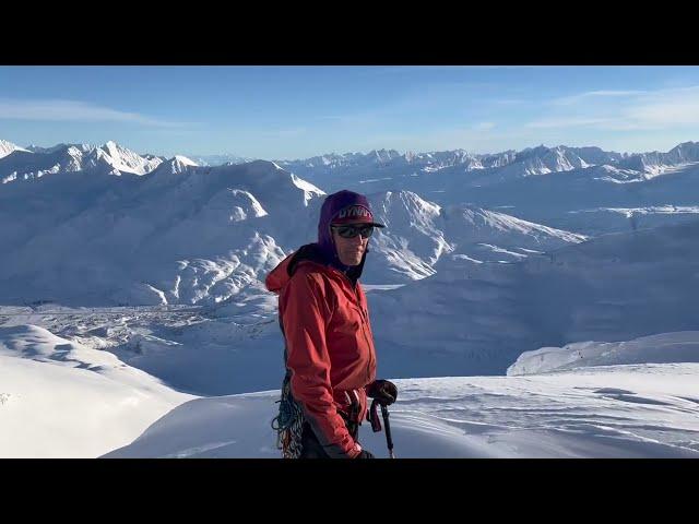 Climbing & Skiing Sister Spire Thompson Pass Alaska Chugach