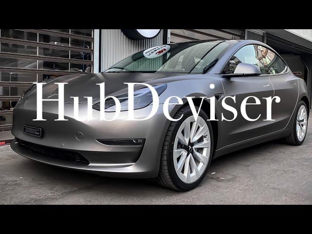 HubDeviser特斯拉Tesla Model3 全車改色包膜