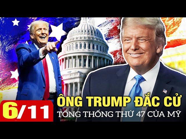 Ông Donald Trump chính thức đắc cử Tổng thống thứ 47 của Mỹ