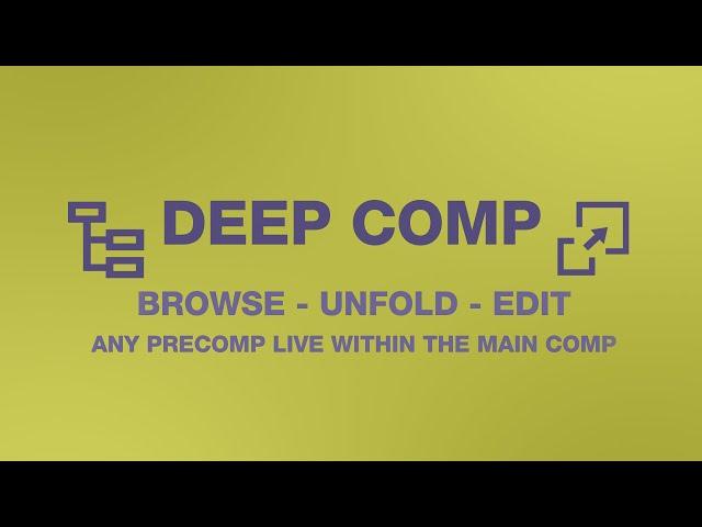 Deep Comp for After Effects