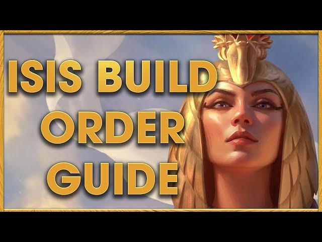 Age of Mythology Retold: Isis Build Order Guide! (Standard Opener)