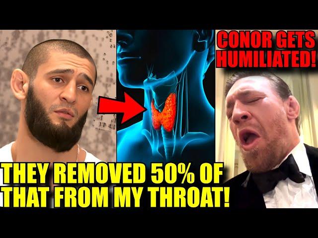 Khamzat explains why he gets sick so often in SHOCKING HEALTH REVELATION,Conor humiliated AGAIN,UFC