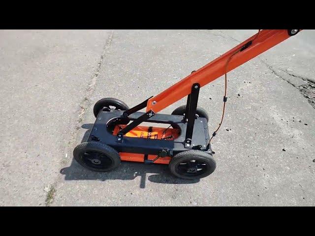 VIY5-37 GPR, pipe detection under asphalt