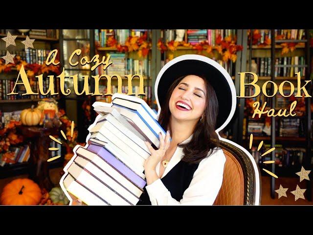 A Cozy Autumn Book Haul with Piping Hot Tea and a sprinkleof Magic...