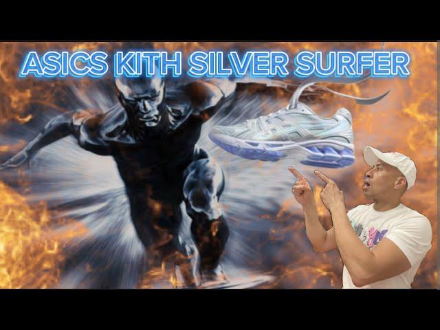 ASICS x Kith x Marvel Silver Surfer On Foot Review #sneakers