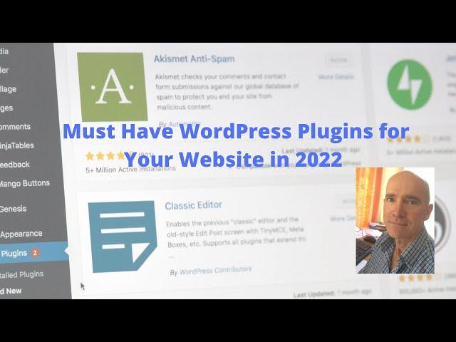 Must Have WordPress Plugins For Your Website in 2022