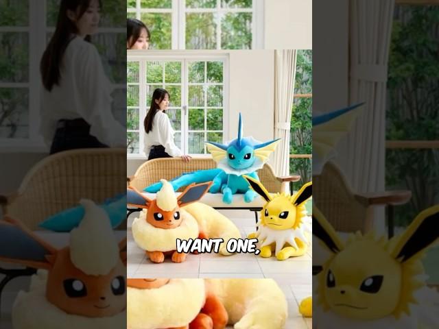 Life Size Pokémon Plushies Are Real..