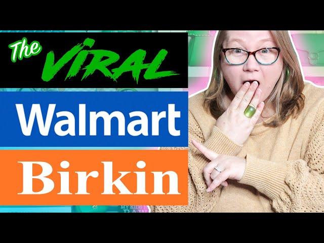 The Viral WALMART BIRKIN Bag & Why People Are So Mad About It || Autumn Beckman